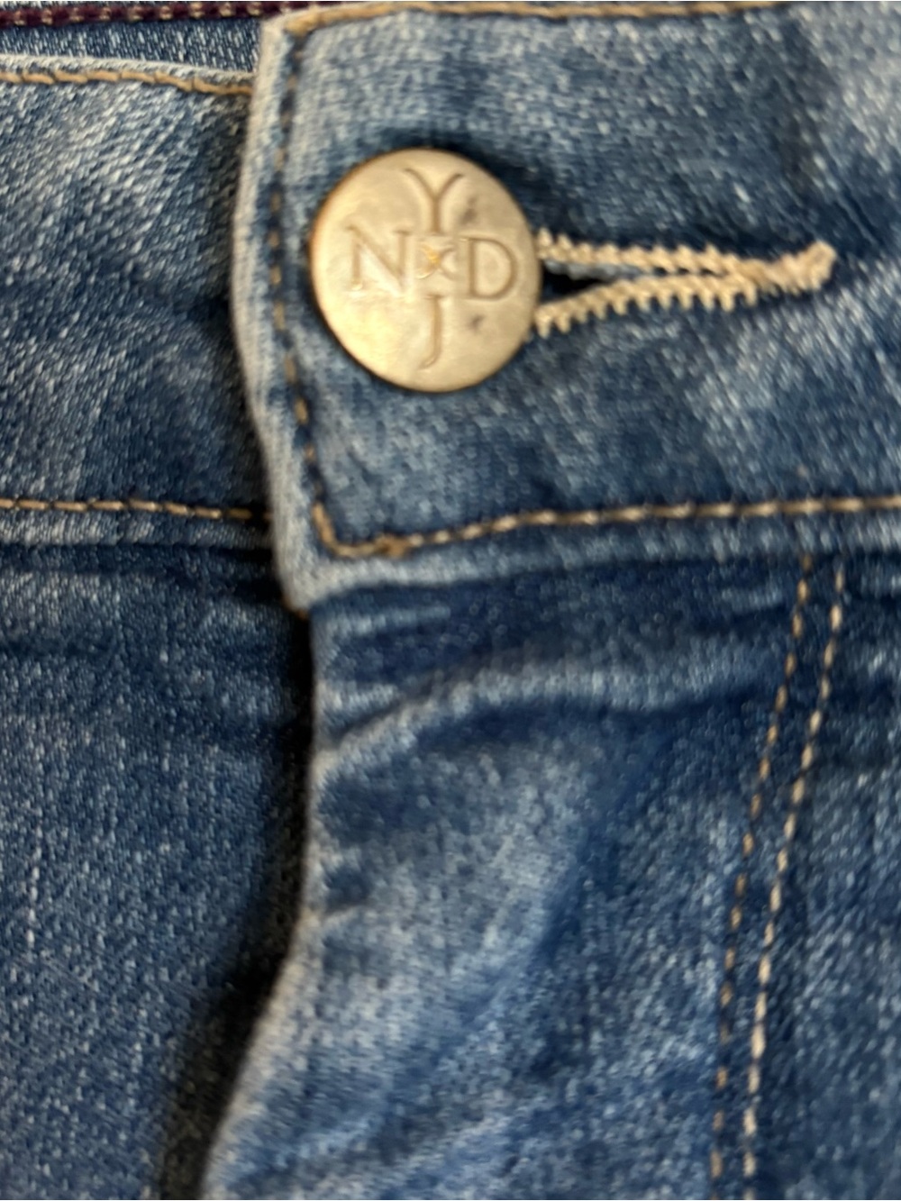 NYDJ Petite Billie Mini Bootcut Jeans Ankle Crop Stretch Denim Midsize‎ Fashion - Picture 3 of 8